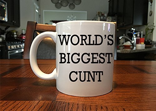Funny Worlds Biggest Cunt - Taza de café y té MugBros