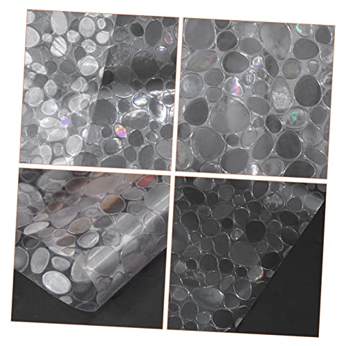 Vinilo adhesivo para ventana, 2 piezas multicolor, 100x45 cm miniatura 3