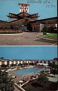 Air Host Inn, Atlanta Airport Atlanta, Georgia GA Original Vintage Postcard