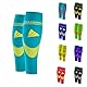 ACTIVE COMPRESSION Calf Sleeves - Extra Strong (türkis/gelb, XL)