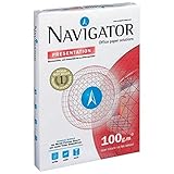 Navigator PRESENTATION A4 papier jet d'encre Blanc - Papiers jet d'encre (Blanc, 100 g/m2, ISO 9001, ISO 9706, ISO 9708, ISO 14001)