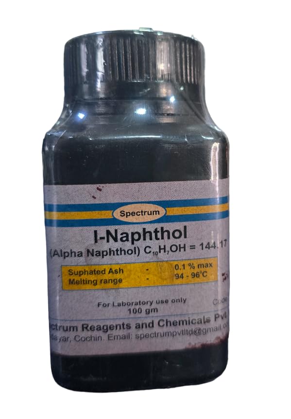 SPECTRUM Naphthol Alpha L.R (1-Naphthol) (100GM) (B0D1YPTLPY) Amazon Price History, Amazon Price Tracker
