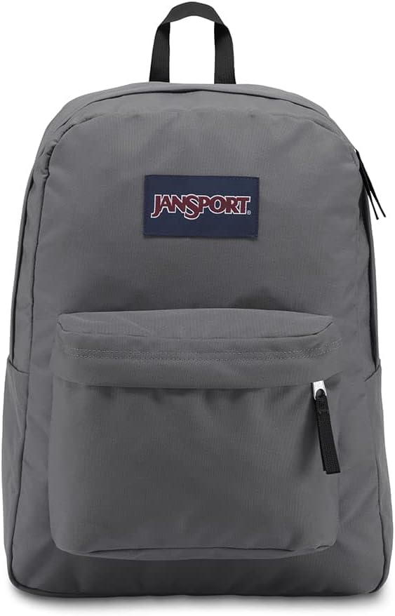 JanSport SuperBreak One Backpacks - Durable, Lightweight Bookbag with 1 Main Compartment, Front Utility Pocket with Built-in Organizer - Premium Backpack, Black