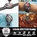 BRUBOSES Smart Watches for Men,Military Rugged Men Smartwatch, Stainless Steel Body, IP68 Waterproof, 30-Day Long Standby, Answer/Make Call, 1.43