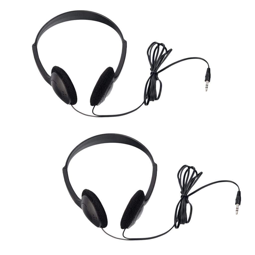 MERISHOPP 2Pcs Wired 3.5Mm Stereo Headphone Earphone for Cell Phone Mp3 Players|Consumer Electronics | Portable Audio & Headphones | Headphones-image-29