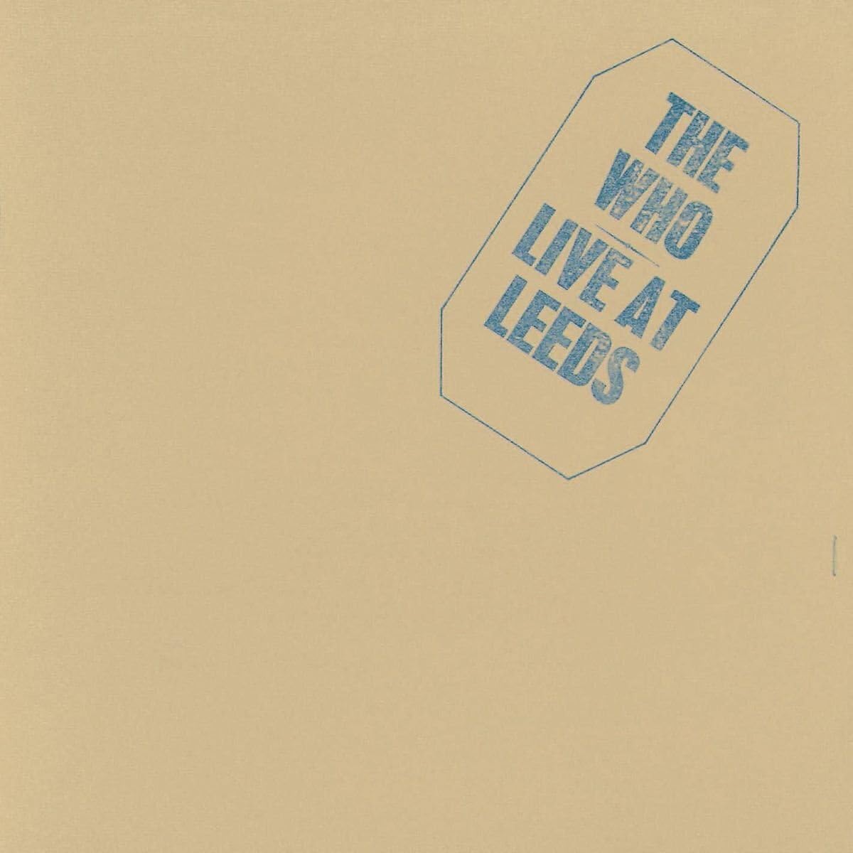 The Who Live at Leeds Deluxe 3LP Half-Speed Remastered 180 Gram Vinyl New Sealed