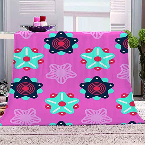 Couverture sofa 3D flanelle chaude et légère toutes saisons - 3