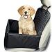 Yitour Dog Front Car Seat Covers - Dog Single Pet Seat Cover Seatbelt for SUV Van(100% Return Guarantee),Waterproof Protector Black Back Rear Dog Truck Booster Seat Cover,Vehicle Back Booster Carrier