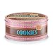 Produktbild Zeller 19145 Vorratsdose Cookies, rund, Metall, pink, ca. 17 x 17 x 8 cm