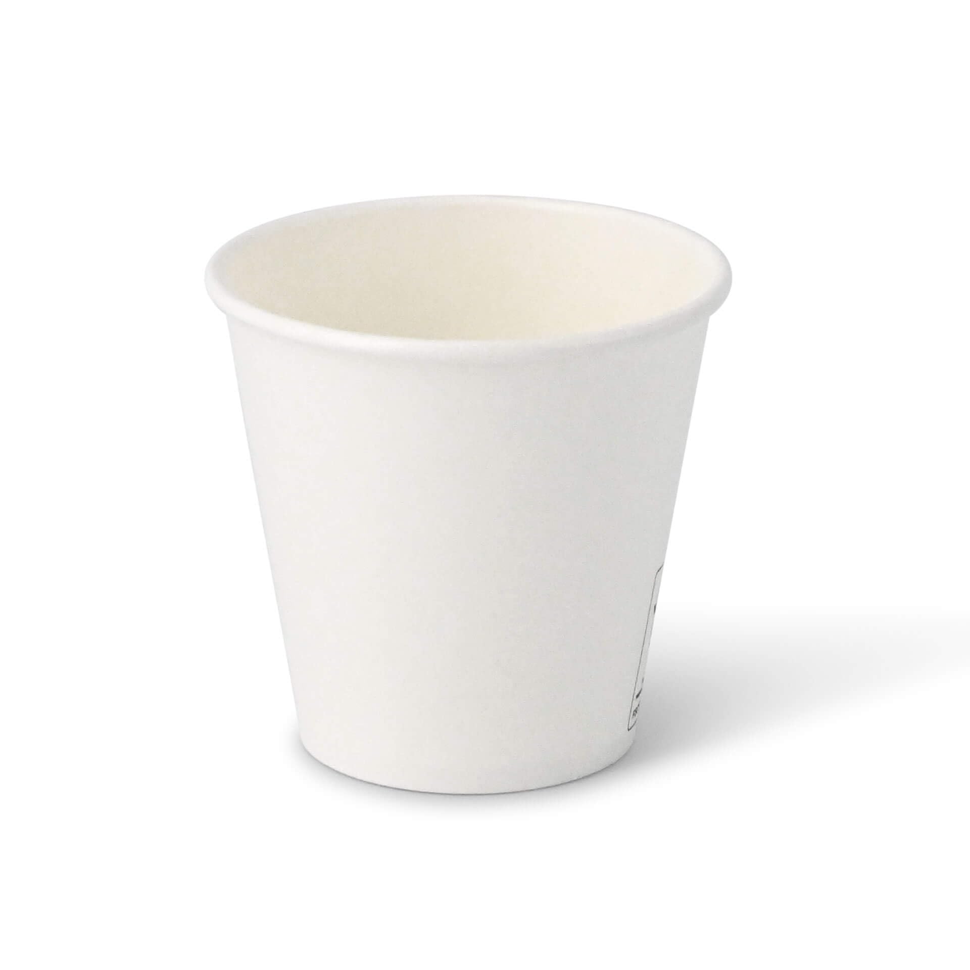 BIOZOYG 1000 Stück Kaffeebecher Pappbecher 150ml / 6 oz Ø 80 mm weiß - Einwegbecher plastikfrei - Becher aus nachhaltiger Forstwirtschaft - Kaffeebecher Einweg