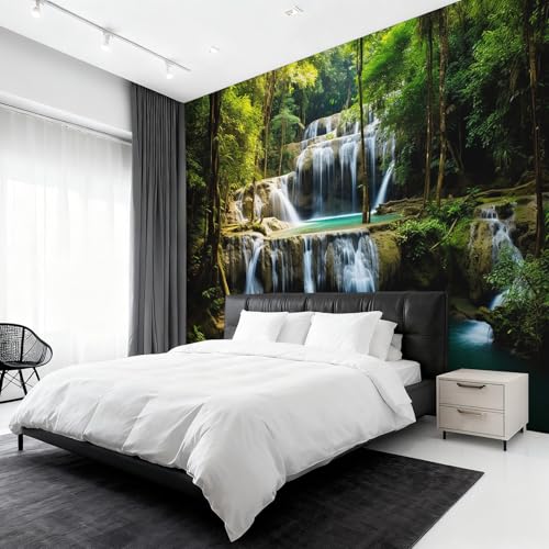 Papier peint intissé cascade pour masquer les défauts du mur - 6