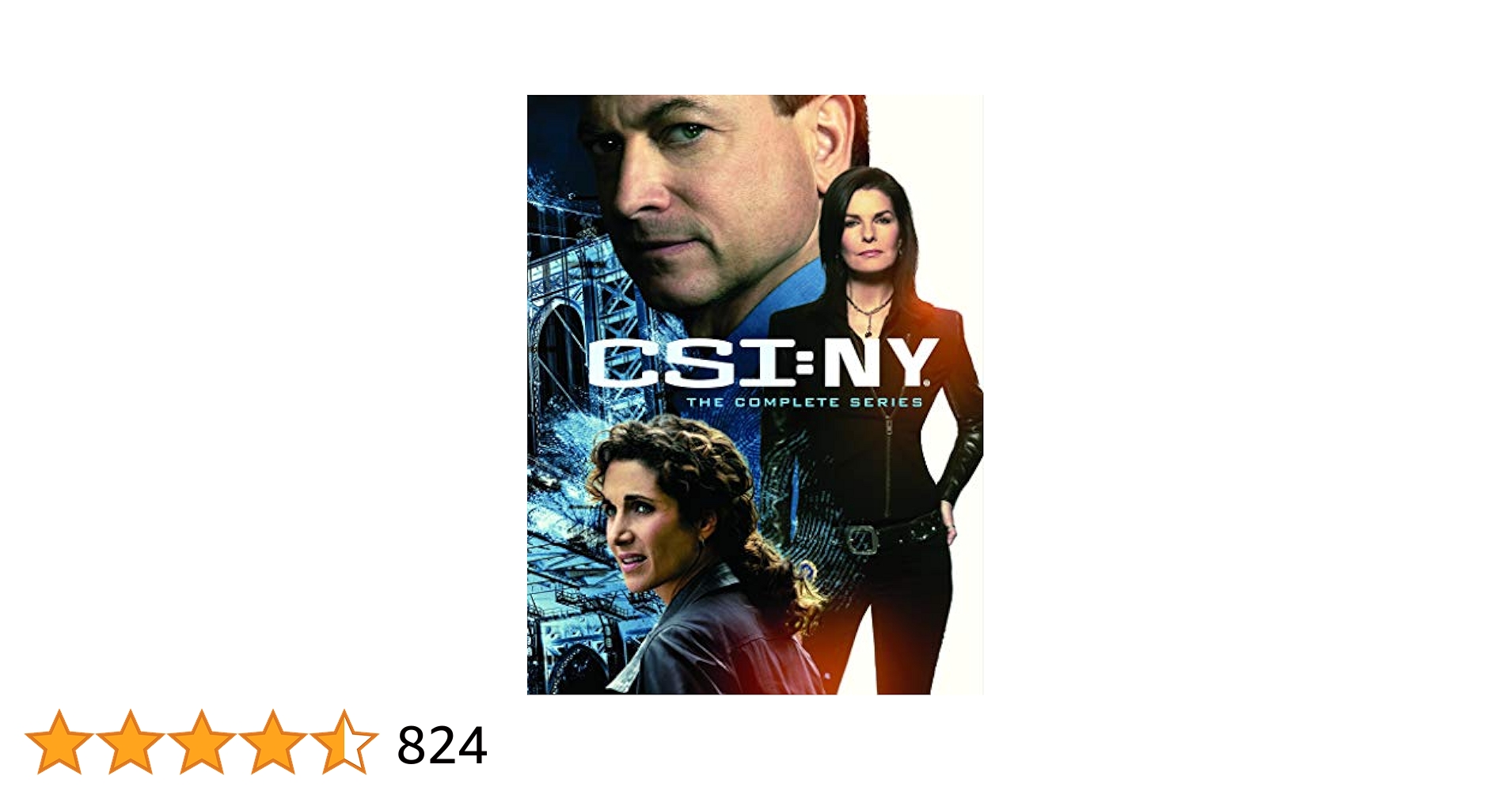 DVD「CSI:NY シーズン2 コンプリートDVD-BOX 2〈4枚組