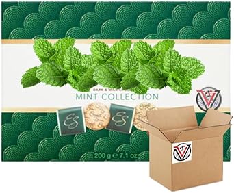 Mint Chocolate Collection Luxury Chocolate Gift Box Mint 200g