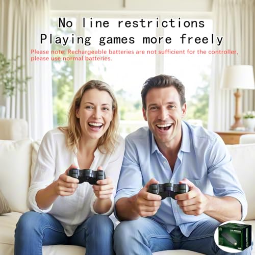 Retro Game Console with Wireless Controllers Built-in 9 Emulators Compatible with 20,000+ Classic Old Arcade Games, Extreme Mini Game Box for HDMI TVs Video Game Stick for Teens and Adults - Image 4