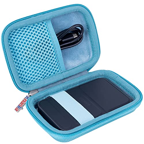 Funda rígida de viaje para cargador Anker 621/622/633 azul miniatura 2