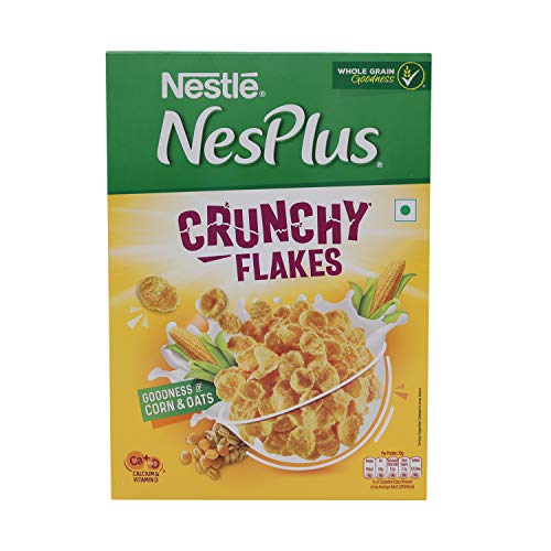 Nestlé NesPlus Breakfast Cereal, Multigrain Flakes – Classic, 250g Carton
