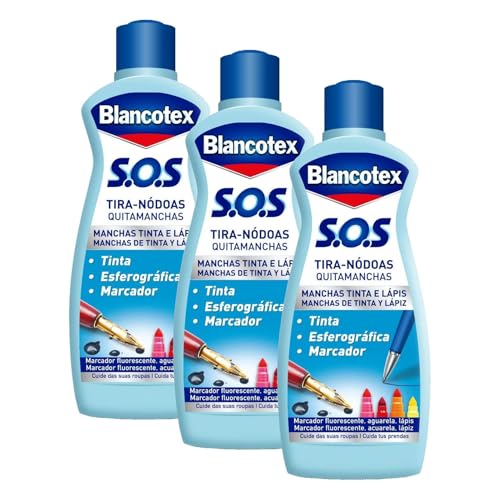 Blancotex Quitamanchas S.O.S. Tinta Y Lápiz 75 ml (Paquete de 3)