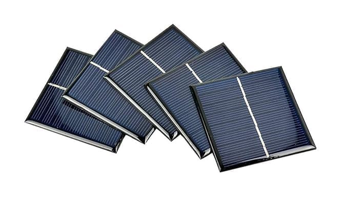 Mini Solar Panel 6V 100mA 70x70mm | Polycrystalline Solar Cell Module for DIY Electronics, Science Projects, School Models, Robotics, STEM Kits, Battery Charging & Uno-image-8