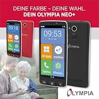 Olympia NEO+ rot Seniorenhandy | Senioren Smartphone | Senioren Handy – Ansicht 8