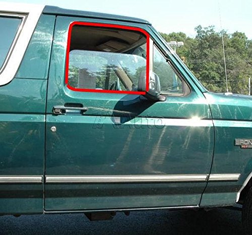 6Pc Window Sweep/Run Channel Weatherstrip Set For F150 F250 F350 Pickup Truck #TOP4