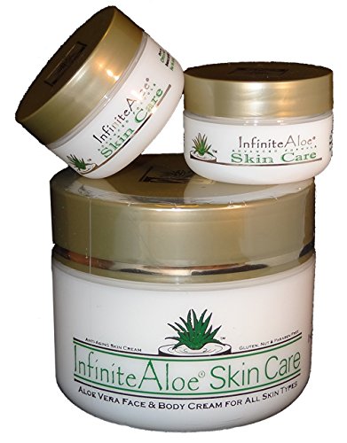 Infinite Aloe Skin Care - Original - (1-8oz jar) + (2-0.5oz Jars)
