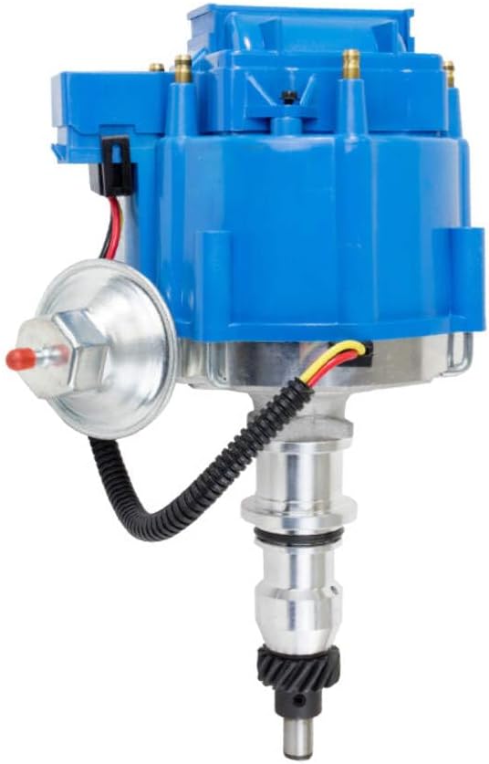 HEI DISTRIBUTOR Replacement for FORD 240 and 300 ENGINES, BLUE CAP