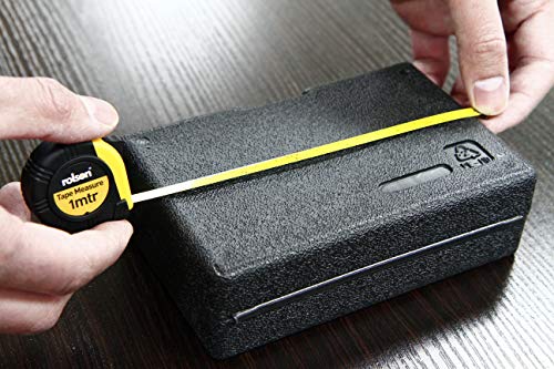 Rolson cinta métrica 1 m 2 piezas miniatura 4