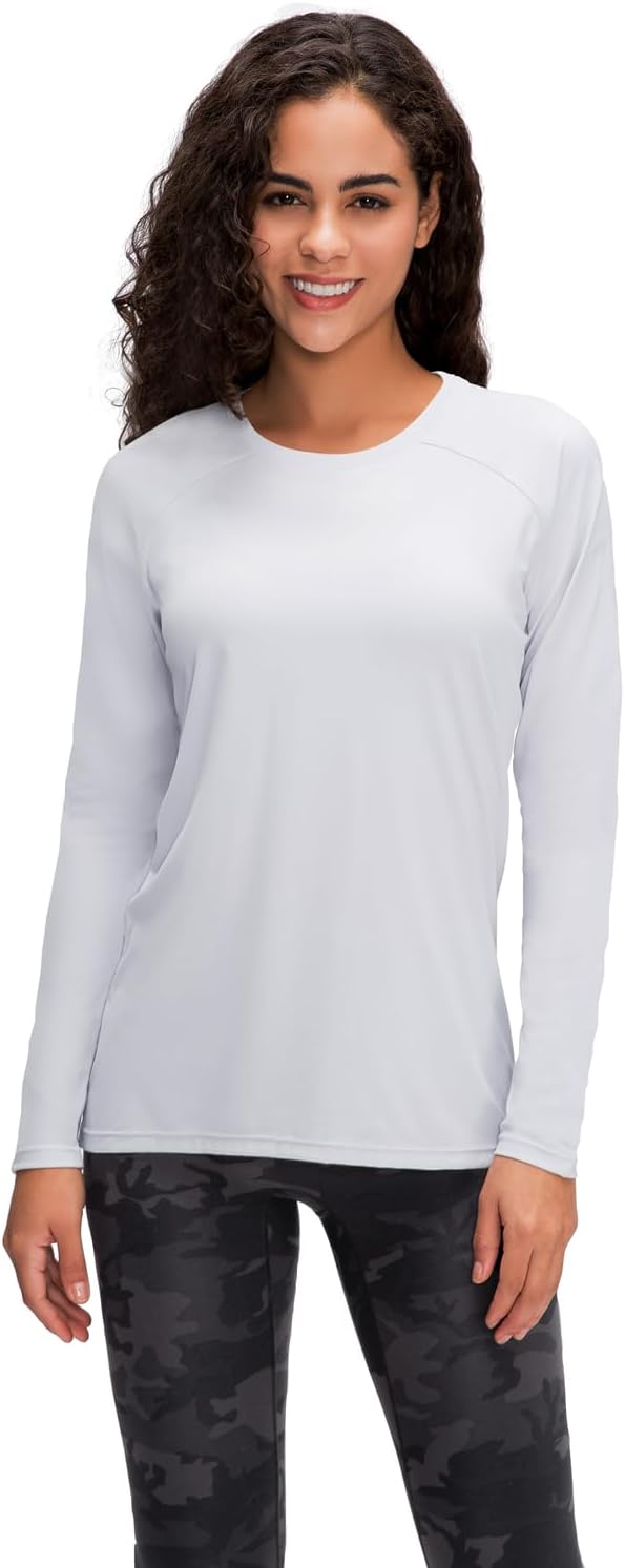 Boyzn 1, 3 or 5 Pack Women's Long Sleeve T Shirts Quick Dry UPF 50+ Sun Protection Shirts Athletic Exercise Gym Yoga T-Shirts - Image 2