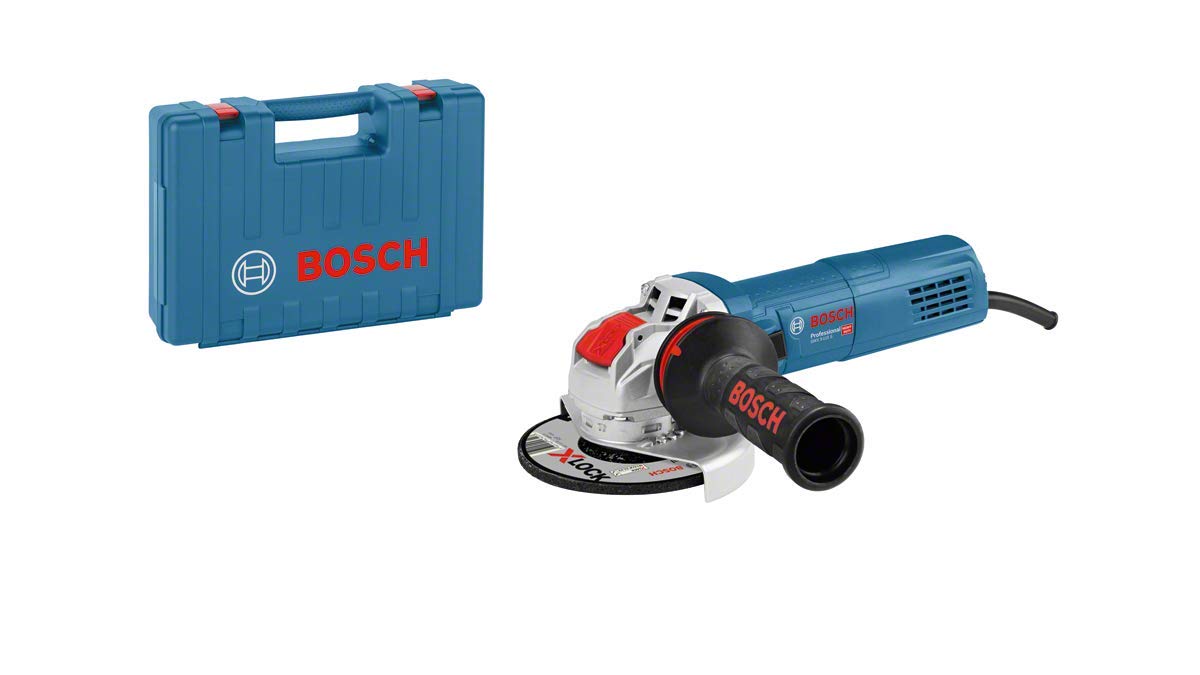 Bosch GWX 9 115mm Corded Angle Grinder, BS 4343 Plug