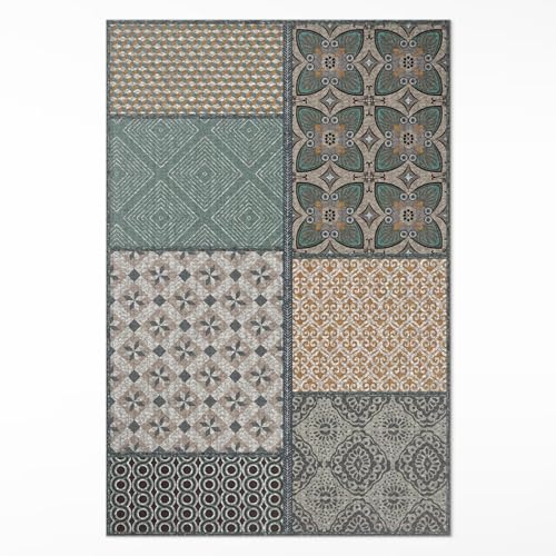 Revêtement de sol PVC maison deco 150x225 avec diverses textures