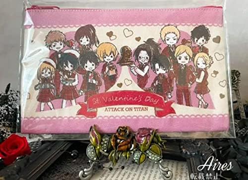 Amazon 進撃の巨人 バレンタイン限定 イラストポーチ アイドル 芸能人グッズ 通販