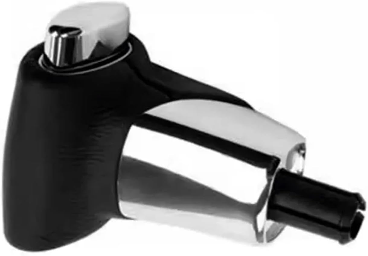 Car Automatic Gear Shift Knob Handle Bar Handball Compatible for Brilliance H220 H230 H320 H330 H530 H3 V3 V5 V6 Black Color(for 2012-2016 V5)