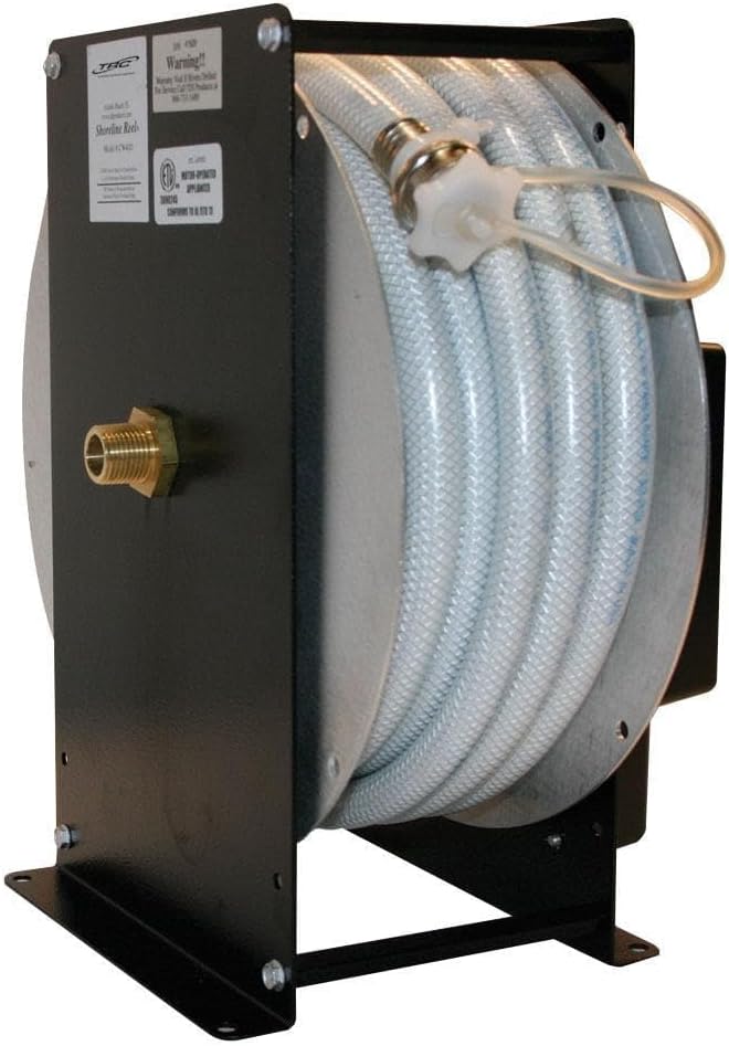 40ft City Water Hose Reel w/1/2" Kink Free Hose