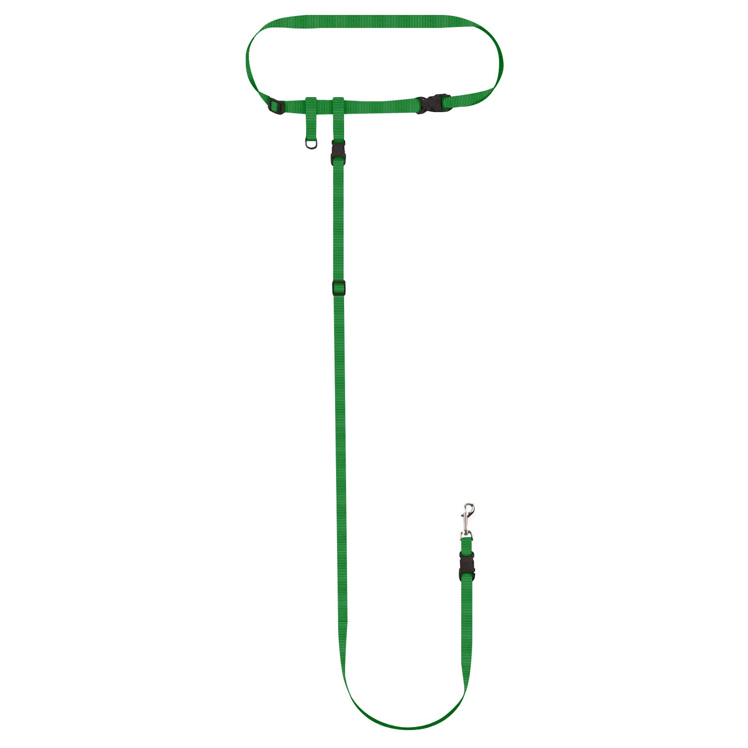 The Buddy System Hands Free Dog Leash, Adjustable Leash for Running, Jogging, Training and Service Dogs, Great for Small, Medium and Large Dogs, Made