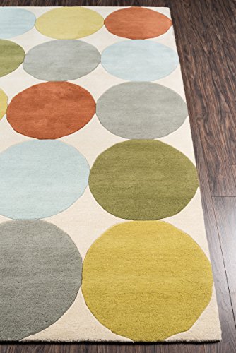 Novogratz Delmar Collection Agatha Dots, 2'3" X 8'0" Runner, Earth #TOP2