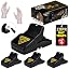 Black 4Pcs Rat Traps