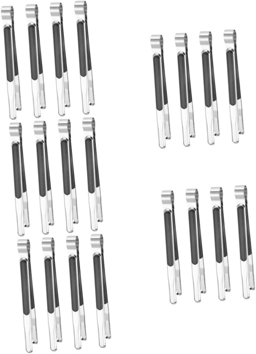 BESPORTBLE 20pcs Bbq Tongs - Grip Cooking Utensils for Grilling Serving and Toasting Events