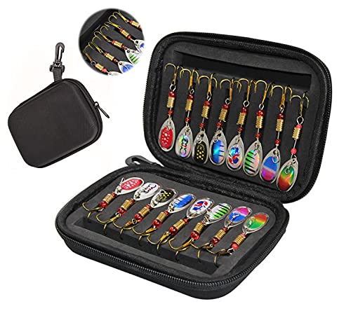 Kits d'appâts à paillettes 16 pièces avec sac de...