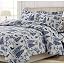 Deer Toile Navy Blue