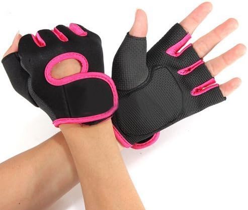 Lowpricenice Hot GYM Weightlifting Exercise Half Finger Sport Cycling Fitness Gloves