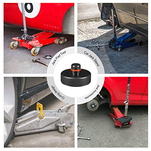 FAVOMOTO 4 Peças de Borracha Automotiva Jack Pads Universal Car Jack Stand Chão Jack Disco Pad Quadr
