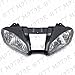 HTTMT CFP-1046-5- New Front Black Head Light Lamp Compatible with 2006-2007 YZF-R6 YZFR6 R6 2006-2007