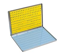 Betzold Lese-Magnetbox – Lesen Lernen für Lernende, magnetischer Buchstaben-Kasten, Koordinationsübung