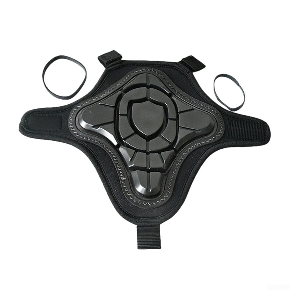 Zoegneer Kids Balance Bike Stem Cover Adjustable Chest Protector Guard with High-Resilience Silicone Cushion for Children’s Bicycles and Scooters, Soft Fabric Anti-Slip Design Eas(black)