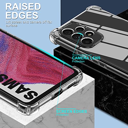 Losvick Cover per Samsung Galaxy A53 5G con 2