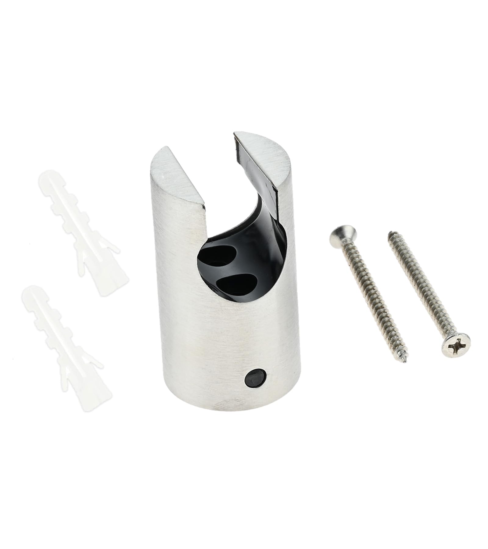 Hicello Wall Mounted Shower Head Holder | Shower Head Bracket with Screws | Stainless Steel Holder for G 1/2" Headheld