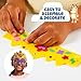 Bluey Creative Dress-Up Set, Includes Colorable Cape, Felt Crown, & Play Mask, Foam Stickers, Coloring Markers, and Gems, Bluey Toys, Toddler Activities, Dress Up Costumes for Kids, Fun Family Toy