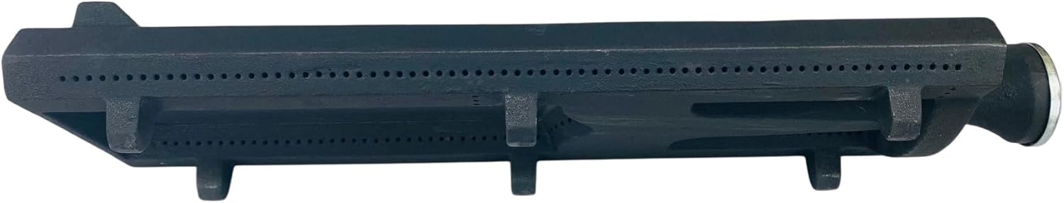 Music City Metals 23601 Cast Iron Burner Replacement for Select DCS Gas Grill Models