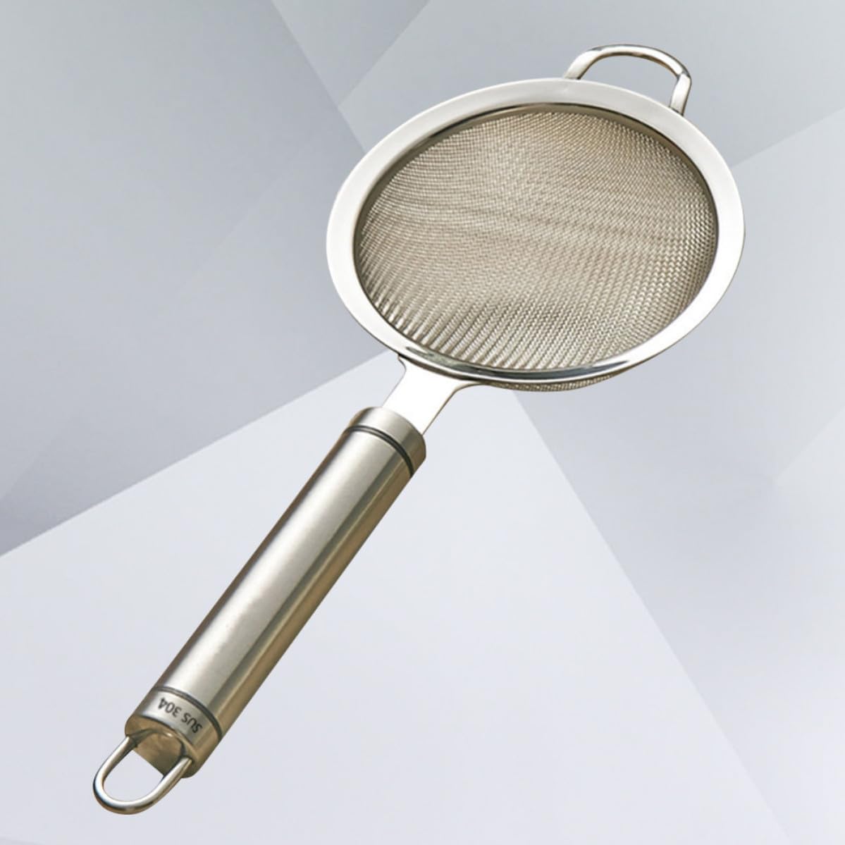 Stainless Steel Mesh Skimmer Spoon Size 2 for Quick Draining