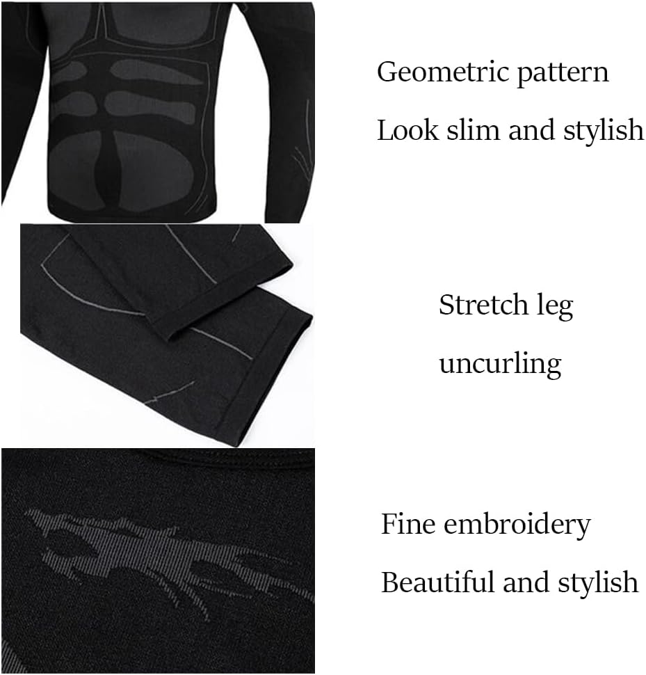 Thermal Underwear for Men,Winter Underwear Set,Outdoor Military Activity Thermal Top and Bottom,Outdoor Hunting Gear